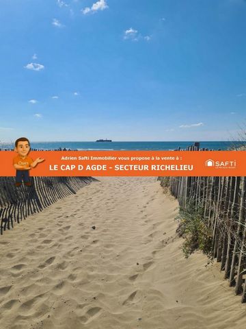 Appartement T3 très rare sur le marché au Cap d'Agde