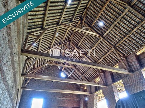 Jolie grange de 190m² au sol et 11,50m au faîtage