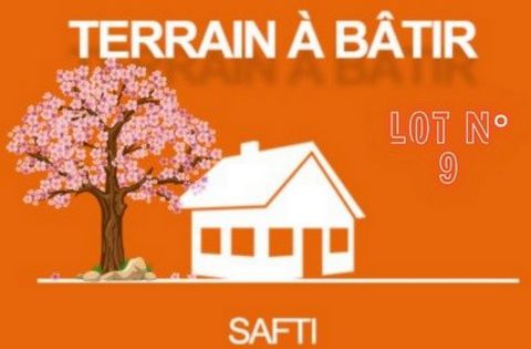 Terrain à bâtir viabilisé dans un lotissement