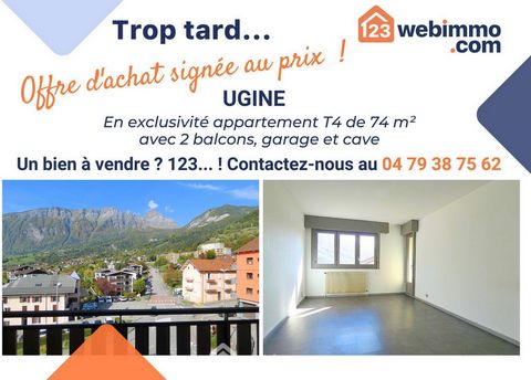 Appartement - 74m² - ugine