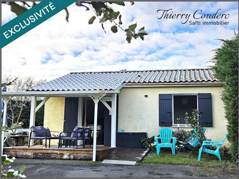 Gîte PMR avec piscine et terrain de tennis.