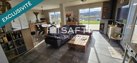 Maison récente sans vis à vis, classe énergétique A.