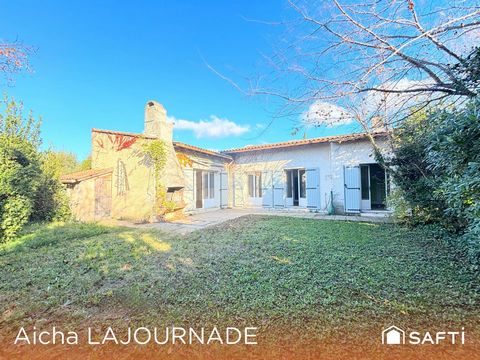 Maison de plain pied, 3 chambres, jardin, garage!