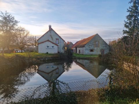 Belle fermette de plain pied Terrain, dépendances
