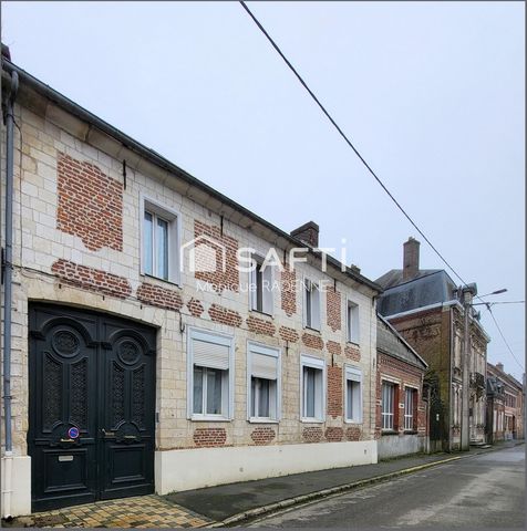 MAISON DE VILLE EN PIERRE ET BRIQUE