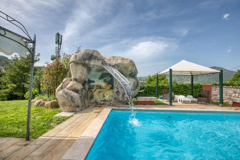 Located in Cagli, in the beautiful Marche region, this is a cottage with 2 bedrooms for a small family of 5 people. The cottage has a shared swimming pool to relax after an exciting day. The cottage rests on the border between Umbria and Le Marche, o...