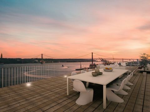 In Lisbon, at the epicenter of the city's most cultural and popular district, this new building is rising to become an icon of comfort and luxury. The building is directly connected to the Tagus pedestrian promenade. The 45 apartments in total are bu...