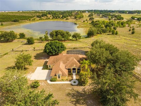 Lakefront estate home with WOW factor at every turn! Expect to be impressed with this 3BR pool home on over 6 acres with private access to Sams Lake. The property is zoned for horses and has areas of livestock fencing. There is no HOA. Parking pad wi...