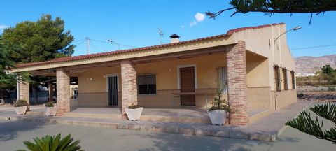 Very neat luxury home on a large plot of 8500m2 This beautiful Spanish finca is located in a friendly and neat neighborhood just outside the center of Crevillente The house is very neat and can be involved right away For those who do not want to do a...