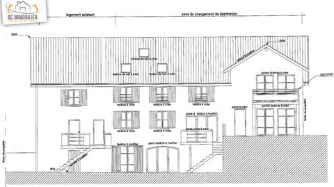 Nous vous proposons à la vente cet immeuble de rapport dans la petite commune de Ballon, à quelques minutes de Bellegarde-sur-Valserine en voiture. Cet ancien corps de ferme entièrement rénové en 2008 comprends 6 appartements, chacun disposant d'une ...