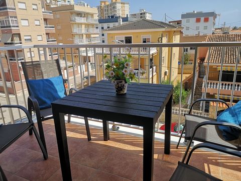 Beach apartment available for long term rental in Bellreguard Available from 1st September until July Just 2 minutes walk to the sandy beach 2nd floor with 2 bedrooms bathroom kitchen living room and balcony There is also a private garage included in...