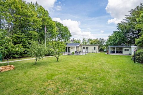 Lovely bright and charming holiday home located in scenic Jegum. The house contains a nice bright kitchen in open connection with the living room. The large windows and skylights ensure that the room always appears bright and friendly. In the living ...