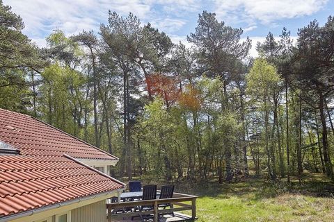 Spacious holiday cottage on big, natural plot. The cottage has whirlpool and sauna for 4. Three bathrooms and four carefully arranged rooms with space for 2 families, if needed. Well-equipped kitchen and big, open terrace. On cool evenings you can li...