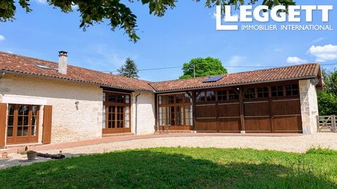 A21609SHH16 - The property, which is a renovated barn, was completed in 2016. It is set in a small hamlet 2 minutes from the market town of Chalais which offers everything you need for day-to-day living. Schools, supermarkets, doctors, dentist etc. T...