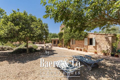 Son Mora is a 14,000 m² farm surrounded by nature, surrounded by olive trees and characteristic vegetation of the area. It combines the comfort of a spacious and bright house with the charm of a restored traditional Mallorcan mill. The house consists...