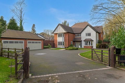 A simply stunning, modern five-bedroom executive family home, sitting on a plot of approximately 0.6 of an acre, primely located on this exclusive private estate, within a short walk of the magnificent Sutton Park. Exuding opulence and class, this lu...