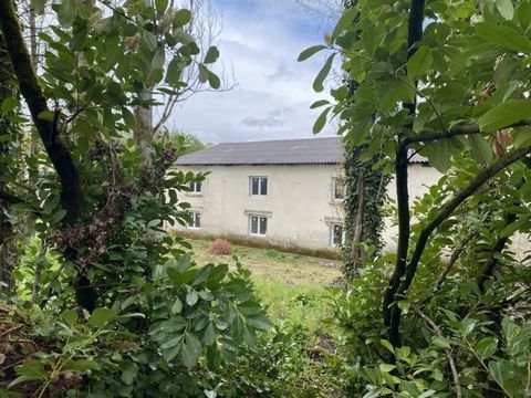 Large barn to renovate. all the windows and doors have been replaced with upvc double glazing.  the walls have been insulated with 30cm rock wool (laine de verre) 10x 5 swimming pool  with decked surround, heated. connection to the mains drainage wil...