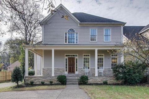 Beautiful home tucked in the heart of Nashville near Berry Hill, Green Hills, 12th South, and so much more! Enjoy easy access to shopping, restaurants, and entertainment. This home has a lovely wrap around porch with a wood beadboard ceiling. Also, a...