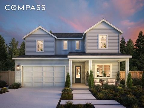 New construction built by Thomas James Homes in San Jose, near great schools, parks and local shopping. Enter through the covered porch to discover the spacious great room with fireplace, dining area, and sliding doors to the patio. Adjacent to the d...