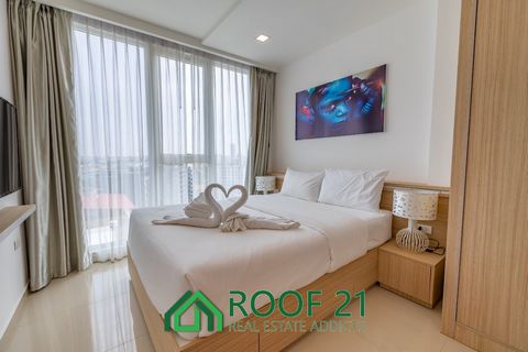 City Garden Tower, a high-rise condominium in the heart of Pattaya, where you can enjoy an elegant design yet feel relaxed with a tropical-resort-style garden as if you stay in a luxurious resort. Enjoy the Pattaya city view and the beauty of the Gul...