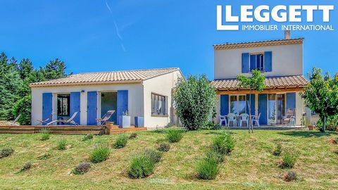 A22132 - Many of you are dreaming of a haven of peace in Provence! So don't wait any longer to come and take a look at this modern, detached 206 m² house set in 1700 m² of land in the hills above the village of Aurel in the Vaucluse. This is a villa ...