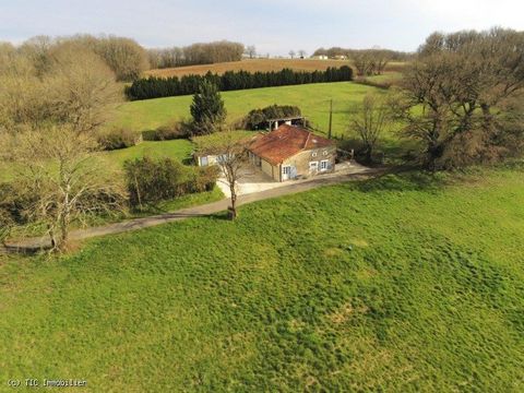Idyllic location for this gorgeous country house offering stunning views, in a quiet location with no passing traffic and almost 5 acres of land! Ample living space on the ground floor and a master suite upstairs with a mezzanine overlooking the ligh...