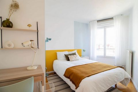 Co-living : chambre cosy de 10m² à Saint Denis