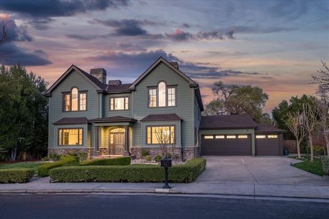 This completely remodeled 4,877 SQFT estate is located on a flat 21,780 SQFT park like creekside estate* Over $1.2M contemporary interior remodel just completed in 2024*Six expansive bedrooms, formal library, & four full designer brand new bathrooms ...
