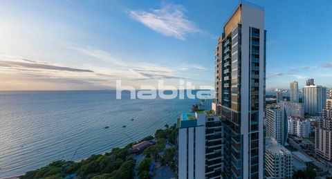 Furnished 2 bedrooms with sea view. A high standard was maintained in the construction and interior design. The building has studio (28-29 m²) and 2-bedroom (60-75 m²) apartments for sale at prices from 4.4 M to 12.35 M THB. This luxurious property h...