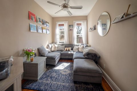 Renovated large one-bedroom apartment in a prime Jersey City Heights location. The apartment is on the second floor of a charming brick building, occupying half a floor. This railroad-style apartment boasts a fully updated bathroom, a contemporary ki...