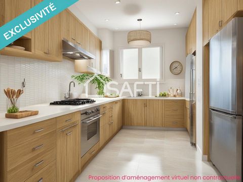 EXCLUSIVE OFFER! SAFTI REAL ESTATE presents to you: in the Moulin à Vent area, on the border of Lyon 8, this charming 66m² T3 apartment on the 3rd floor with an elevator in a secure and green residence. Upon entering, the spacious hall will lead you ...