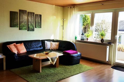 Bright, ground-floor holiday apartment with a separate entrance, near Trier. Peace and relaxation in a beautiful altitude on the lawn and terrace