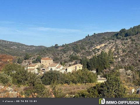 Mandate N°FRP127149 : Splendid panoramic view for this building plot of approximately 800 m2. Servicing on the edge of the plot. School in the village. Grocery store and restaurant. 30 minutes from the beaches and Narbonne
