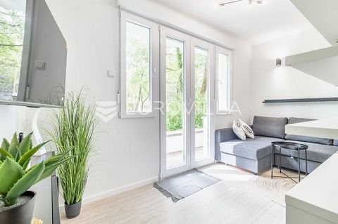 Vile Velebita street, completely adapted and beautifully newly renovated apartment on the ground floor of a maintained old building. It consists of a hallway, a living room with a separate bedroom with access to a balcony, a kitchen and a dining room...