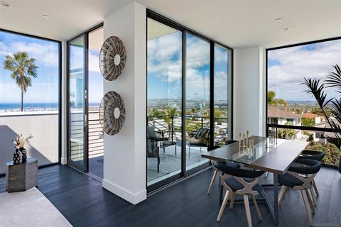 Discover this newly constructed masterpiece, offering awe-inspiring views that stretch across the ocean, bay, and mountains—from OB Pier to Bird Rock in La Jolla, sweeping through Mission Bay, Sea World, and further. While the photographs capture gli...