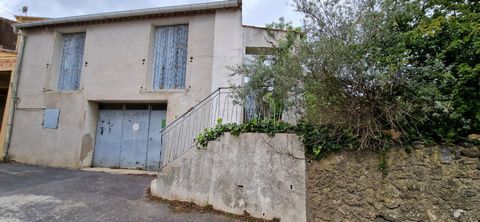 Cabrières 34800 - house under construction (basement 44m2 on the ground floor 57m2 with a living room kitchen, two bedrooms a shower room) Price 178500 eur agency fees included charge seller. Ongoing project requires work to complete possibility to o...