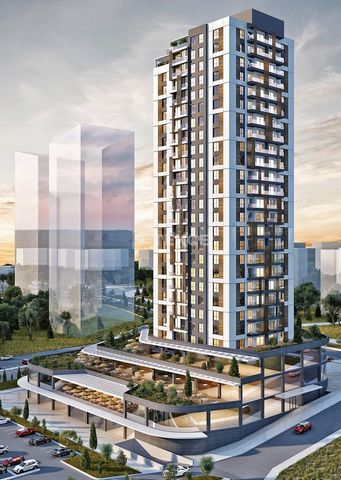 Apartamentos cerca del metro y del estadio en Ankara. Los apartamentos de 2 dormitorios en Eryaman están ubicados cerca del centro comercial y cuentan con cocinas independientes, diseño moderno y espacios amplios. ESB-00259 Features: - Balcony - Lift...