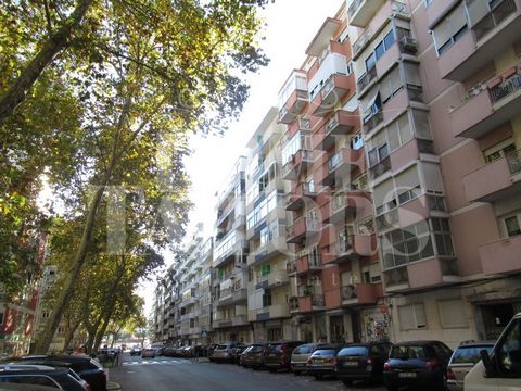 Apartamento en proceso de reforma integral en el corazón de Benfica. Consta de una sala de estar de espacio abierto con el área de la cocina. Está totalmente equipada con electrodomésticos empotrados en muebles lacados en blanco, 3 dormitorios con ar...