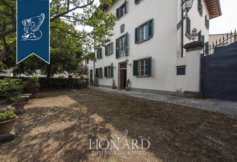 This luxury villa for sale girdled by Tuscan hills and with a view over the stunning city of Florence is up for sale. This 19th-century property is split into seven apartments and possesses an overall internal surface of 1,000 m², which sprawls over ...