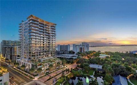 One or more photo(s) has been virtually staged. Under Construction. With world-class architecture and interiors, the 18-story One Park is bringing a quintessential lifestyle to one of Downtown Sarasota's most sought after locations, Boulevard of the ...