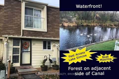 Splendid Waterfront Property in Lagoon City, affectionately known as the Venice of Ontario! This home is ideally situated, providing fast access to Lake Simcoe or the ability to leisurely tour the 18 kilometers of serene canals. This home also provid...