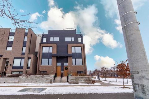 Unobstructed park views! This stunning light-filled, corner-lot semi-detached home offers the perfect blend of modern luxury and convenience. Featuring a 1.5-car garage for extra storage and a versatile basement ideal for a home office, this is a fan...