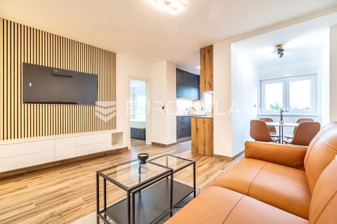 Lanište, an attractive one-bedroom apartment on the third floor of a well-maintained residential building with elevator. It consists of an entrance hall, a living room connected to a dining room, a kitchen, a bedroom, and a bathroom. The apartment is...