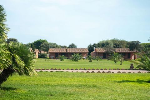 Just 100 meters from the private sandy beach, the complex is quietly located outside Marina di Montalto, about 4 km from the center - ideal for families, active vacationers and those looking for relaxation. The accommodation offers 113 bungalows and ...