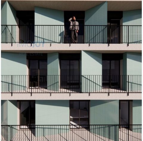 T1 avec balcon de 4 m2 et place de parking dans le centre de Porto. Salon, cuisine équipée d'appareils Candy ou équivalent, chambre avec placards intégrés, une salle de bain complète. L'appartement sera équipé d'une pré-installation de la climatisati...