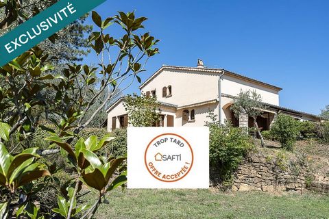 07140 Les Vans :Maison de 145m² avec vue dominante et terrain de 1950m²