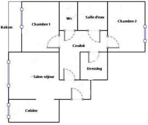 3 pièces proche transports