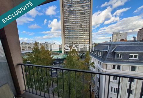 Superbe logement 4p de 99m² avec vue magnifique sur Mulhouse et les Vosges, en plein centre-ville