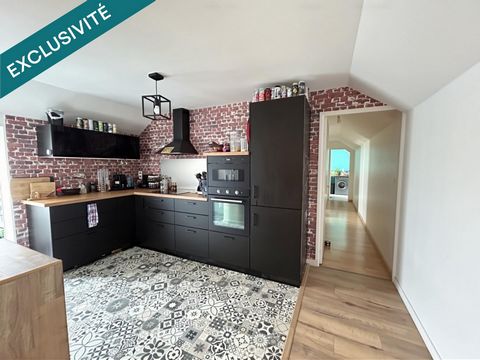 Henriville, charmant T3 rénové, parking sécurisé.