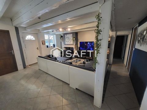 Longère avec dépendances, terrain arboré et grand potentiel – au calme absolu